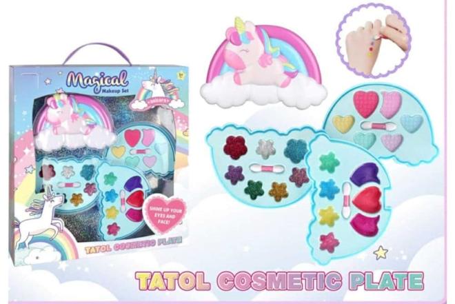 Vaikiškas makiažo rinkinys - vienaragis-0