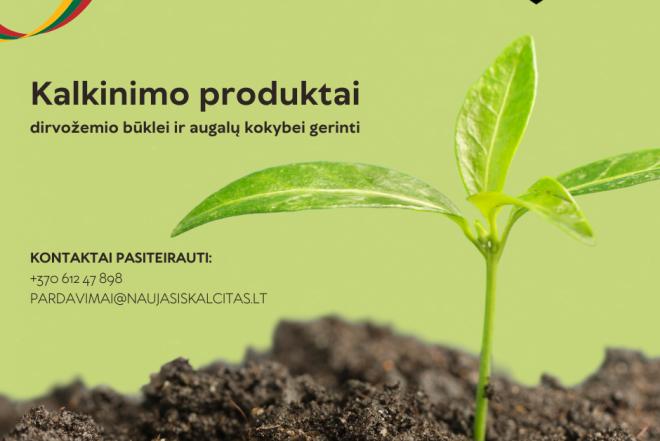 Kalkinimo produktai dirvožemio nurūgštinimui-0
