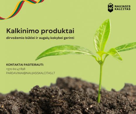 Kalkinimo produktai dirvožemio nurūgštinimui-0