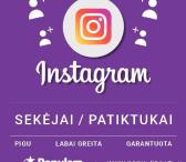Instagram sekėjai, followeriai, likes, patiktukai-0