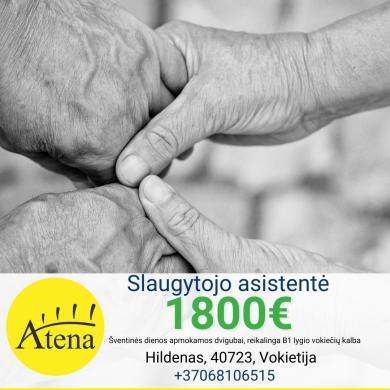 Slaugytojo asistentė Vokietija-0