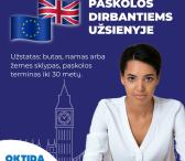 Būsto paskola dirbantiems užsienyje nuo Paskolų brokerio OKTIDA-0