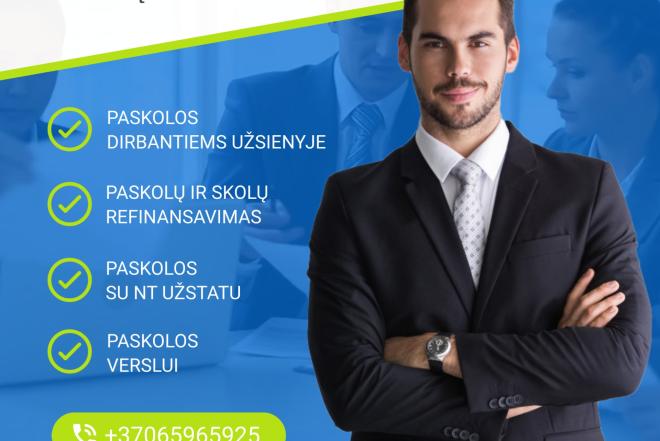 Paskolos su bloga kredito istorija nuo Paskolų brokerio OKTIDA-0