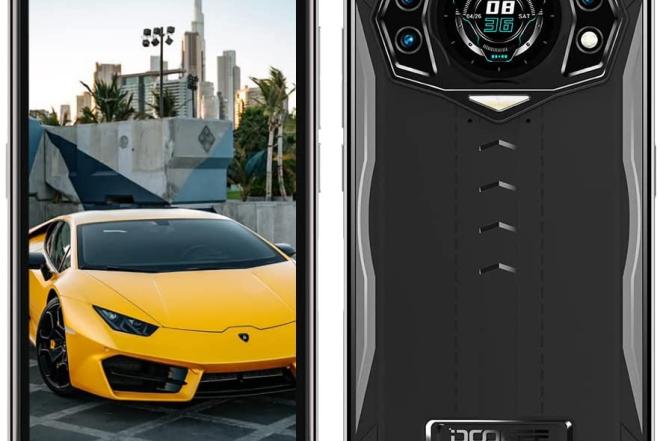 DOOGEE S98 tvirtas išmanusis telefonas atrakintas Android 12 MTK G96 aštuonių branduolių 8GB + 256GB IP68 vandeniui atsparus išmanusis telefonas, 64MP kamera + 20M naktinio matymo kamera, 6.3 FHD+ dviejų ekranų 6000mAh dvigubas 4G tvirtas telefonas-0