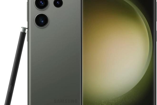 SAMSUNG Galaxy S23 Ultra 5G S9180 Dual 256GB 12GB RAM, 200 MP kamera, gamykliškai atrakinta – žalia-0
