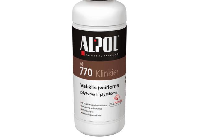 Įvairių plytų ir plytelių valiklis ALPOL AI 770 1 L-0