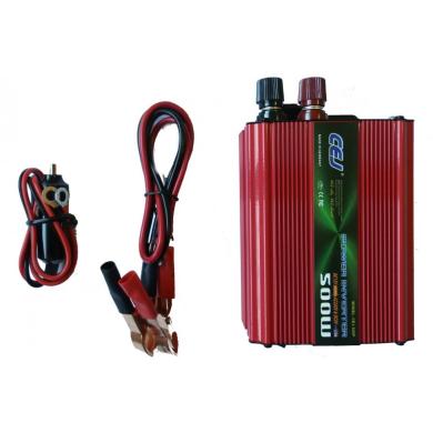 GALINGAS ĮTAMPOS KEITIKLIS - INVERTERIS 12V-220V, 500W-0