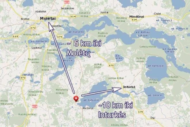 Parduodami trys sklypai vienas šalia kito Molėtų raj. Mackonių k. 6,37 ha.-0