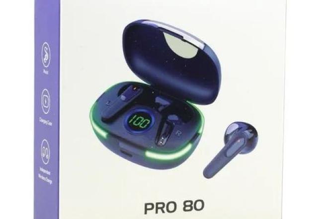 Belaidės ausinės Pro 80-0