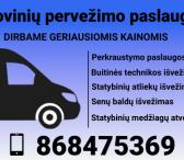DIRBAME GERIAUSIA KAINA PERKRAUSTYMO ,KROVINIU PERVEZIMAS-0