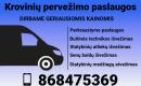 DIRBAME GERIAUSIA KAINA PERKRAUSTYMO ,KROVINIU PERVEZIMAS-0