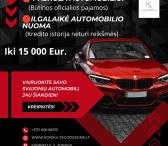 Paskolos! Paskola automobiliui!-0