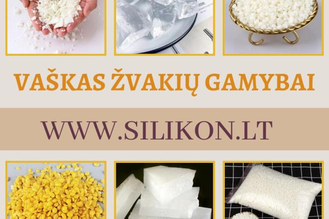 Vaškas žvakių gamybai-0