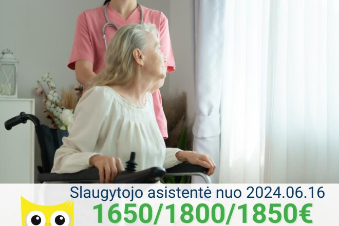 Slaugytojos asistentės darbo pasiūlymas Ulme, 89081, Vokietijoje nuo 2024.06.16-0