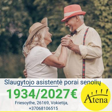 Slaugytojo asistentė porai senolių Vokietijoje-0