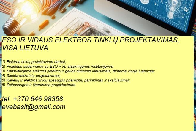 ESO IR VIDAUS ELEKTROS TINKLŲ PROJEKTAVIMAS-0