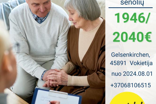 Slaugytojo asistentė porai senolių Vokietijoje-0