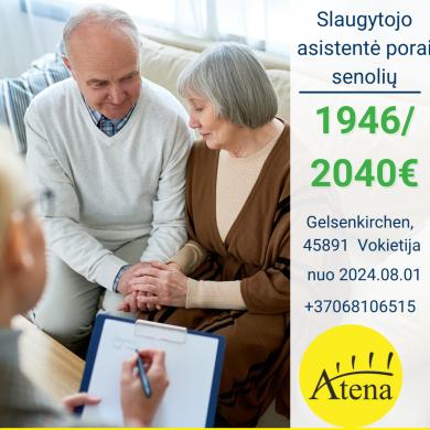 Slaugytojo asistentė porai senolių Vokietijoje-0