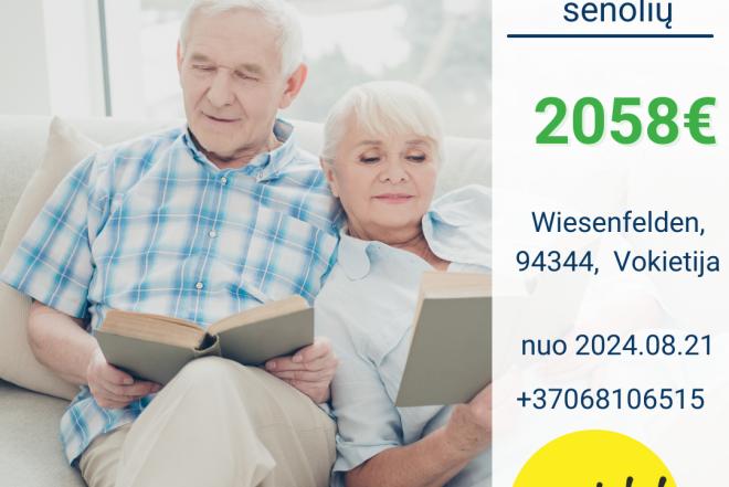 Slaugytojo asistentė porai senolių Vokietijoje-0