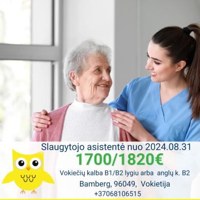 Slaugytojo asistentė Vokietijoje-0