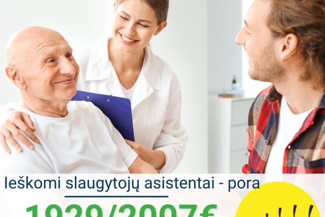 IEŠKOME SLAUGYTOJO ASISTENTŲ POROS VOKIETIJOJE-0