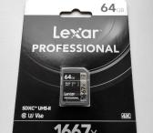 Lexar Professional atminties kortelė SDXC 64GB-0