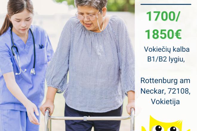 SKUBIAI IEŠKOMA SLAUGYTOJO ASISTENTĖ VOKIETIJOJE-0