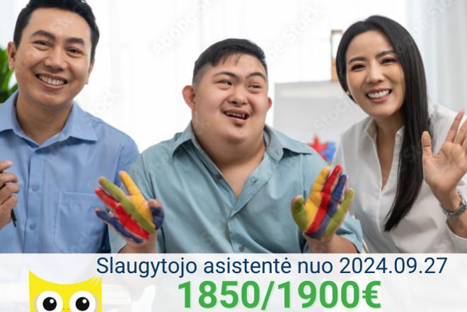 IEŠKOMA SLAUGYTOJO ASISTENTĖ VOKIETIJOJE-0