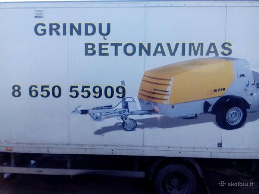 Grindu betonavimas-0