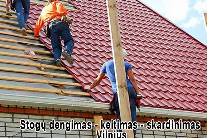 Reikalingas stogdengys ir pagalbinis darbuotojas Vilniuje-0