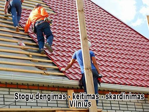 Reikalingas stogdengys ir pagalbinis darbuotojas Vilniuje-0