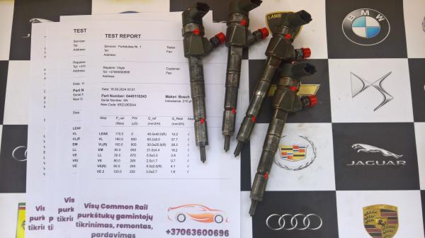 Kuro purkštukai Opel-Vectra. 0445110243-0