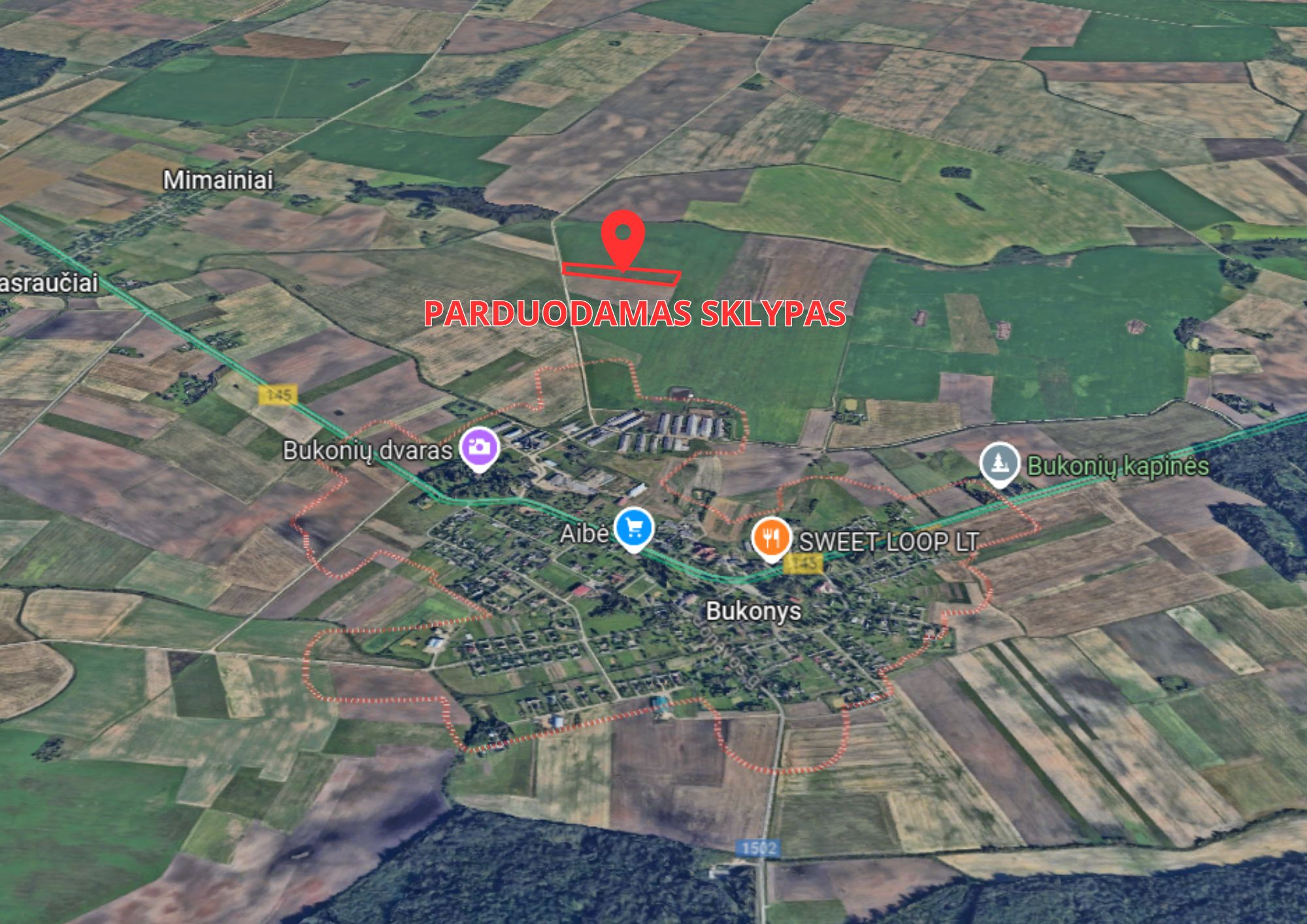 Parduodamas 2.0 Ha našus žemės ūkio paskirties sklypas Bukonių sen., Jonavos raj.-0