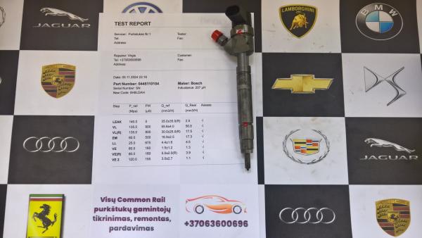 Kuro purkštukas Mercedes-ML400. 0445110104-0