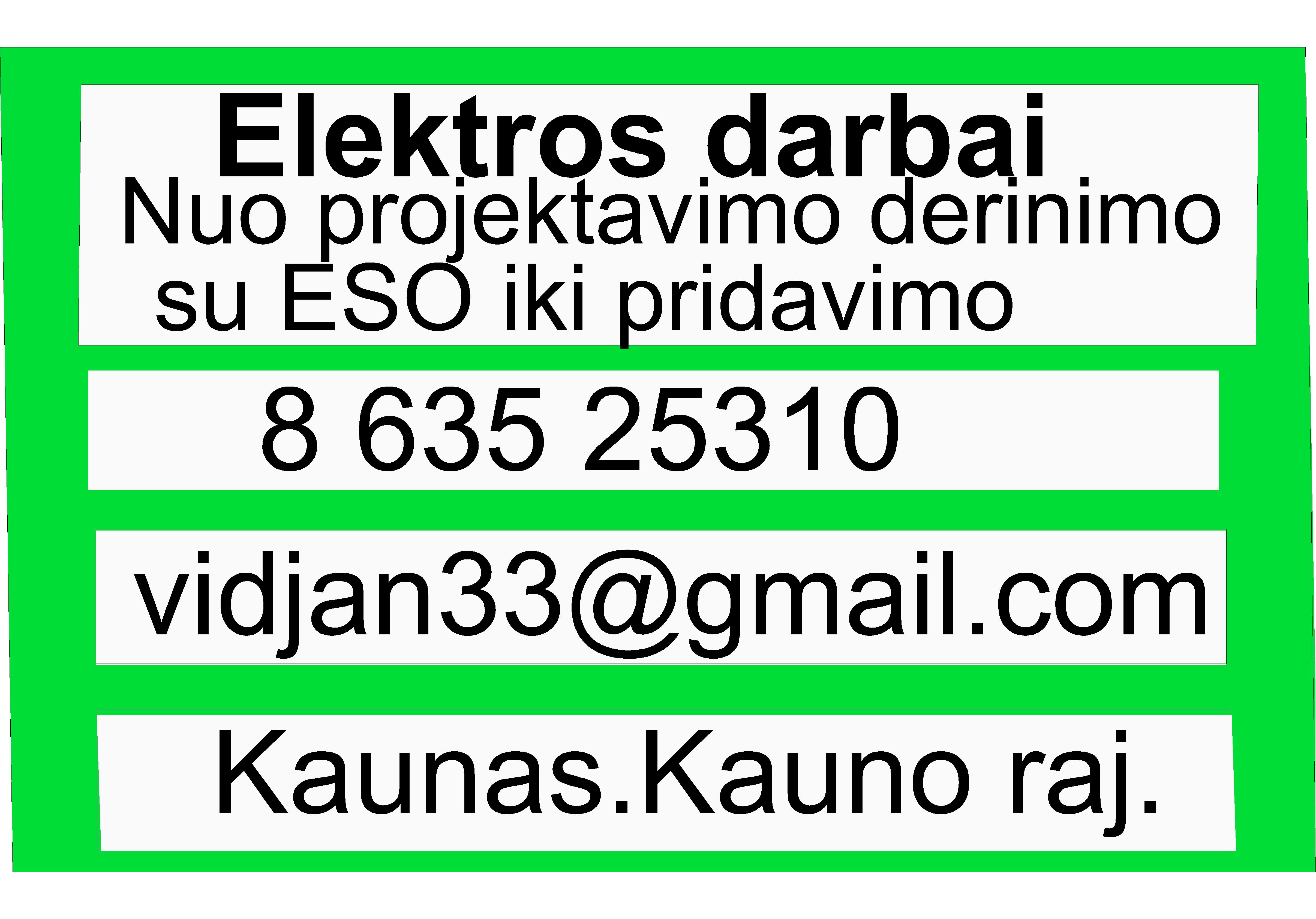 elektros projektavimas .ESO.-0