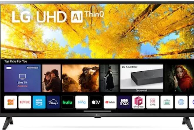 LG LED Smart Ultra HD 4k TV 43" 109CM. Televizorius tvarkingas, yra galimybė atvezti už sutarta kaina.-0