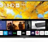 LG LED Smart Ultra HD 4k TV 43" 109CM. Televizorius tvarkingas, yra galimybė atvezti už sutarta kaina.-0