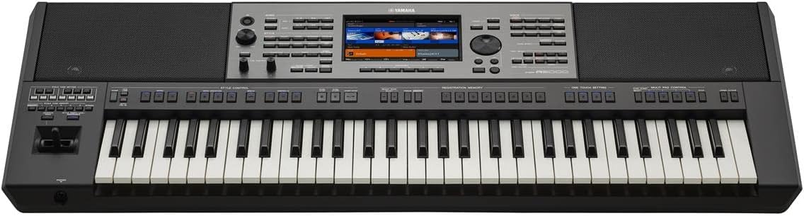 Yamaha PSR-A5000 61 klavišo World Music Arranger darbo stotis-0