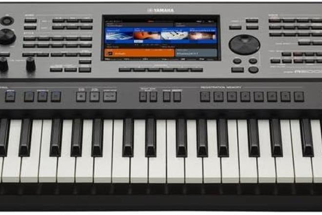Yamaha PSR-A5000 61 klavišo World Music Arranger darbo stotis-0