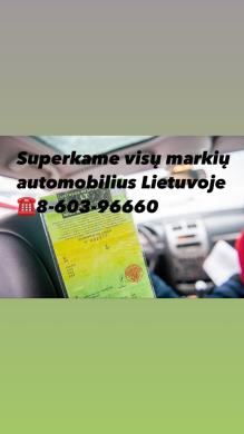 AUTO SIPIRKIMAS 24/7 VISA LIETUVA NUPIRKSIME BRANGIAI JŪSŲ AUTOMOBILĮ 860396660-3
