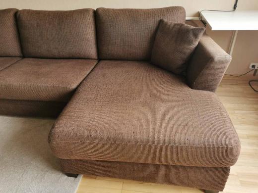 Sofa CASINO (kampinė, t.ruda)-3