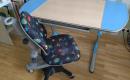 Augantis (ergonominis) rašomasis stalas ir kėdė-3