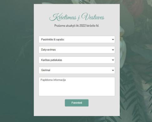 Elektroninių internetinių vestuvinių kvietimų kūrimas-3