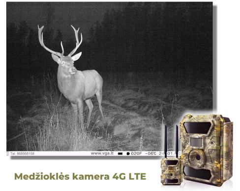 Automatinės kameros medžioklei, statyboms, sodybų apsaugai...-3