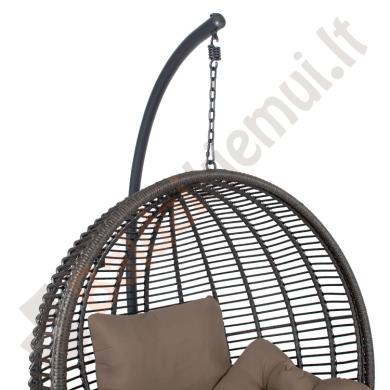 Kabanti kėdė GLOBE su minkšta dalim 105x105xH190cm-2
