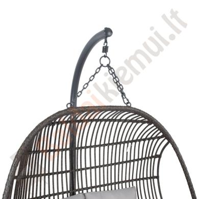 Kabanti kėdė CHESTNUT dviejų vietų su minkšta dalim 120x75,5xH193cm-2