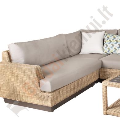 Lauko sofos komplektas TANJA: kampinė sofa ir kavos staliukas-3