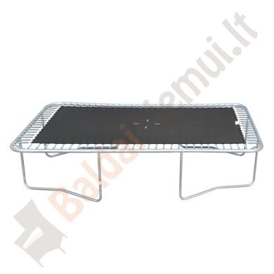 Batutas su apsauginiu tinklu 274x426cm, mėlynas-3
