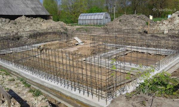Pamatų įrengimas, perdangų, laiptų betonavimas-3