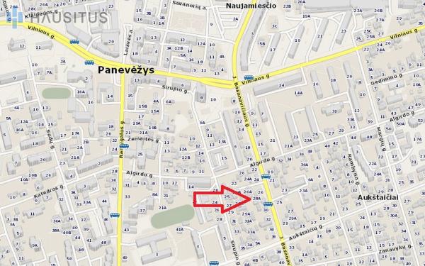 PARDUODAMAS 5.84 A. SKLYPAS IR 21,59 KV. M. NAMO DALIS, PANEVĖŽIO MIESTO CENTRE-3